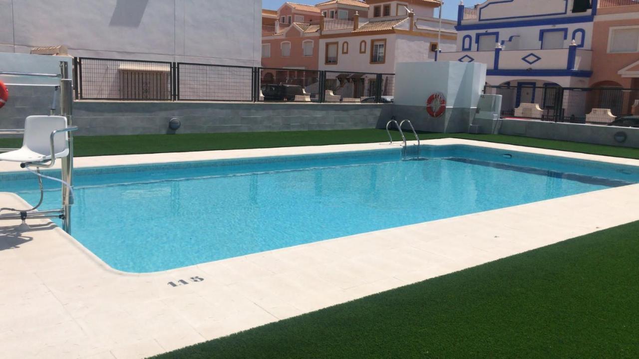 Adosado Playa, Geoda Y Aguilas Cerca, Con Barbacoa Y Piscina En San Juan de los Terreros Eksteriør billede